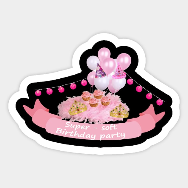 Super soft birthday Sticker by rmcox20